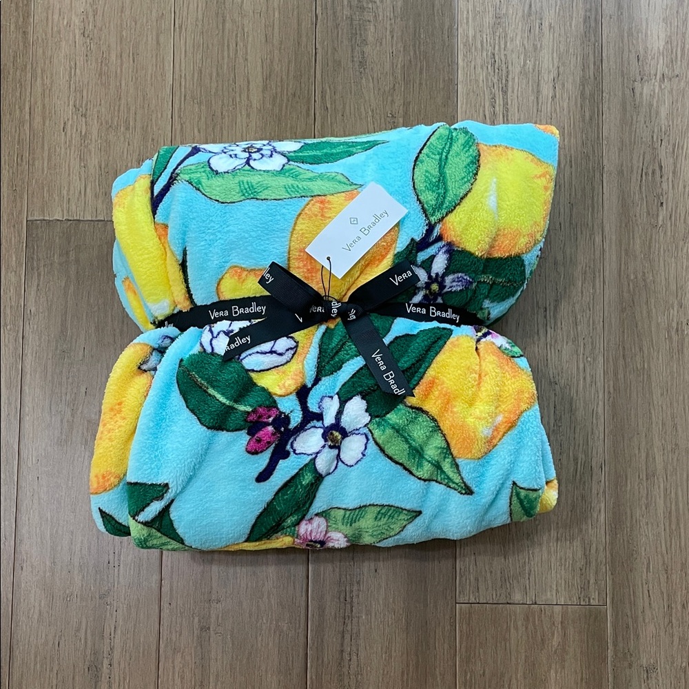 Vera Bradley Kids Lemon Grove Blanket